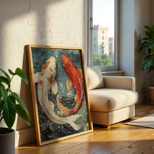 Indian Artwork in a Lifestyle Setting