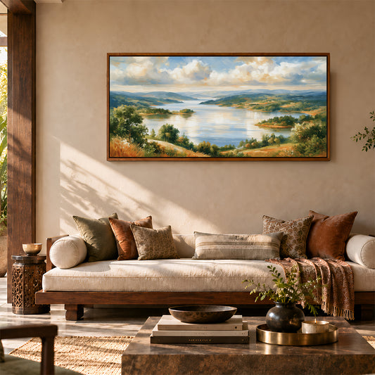 Indian Artwork in a Lifestyle Setting
