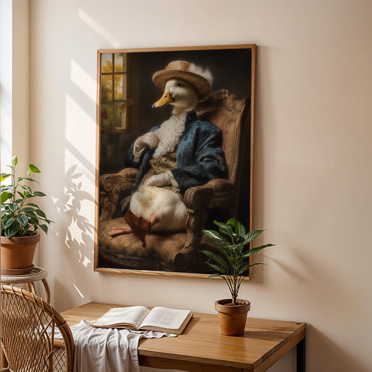 Canvas Art in a Lifestyle Setting