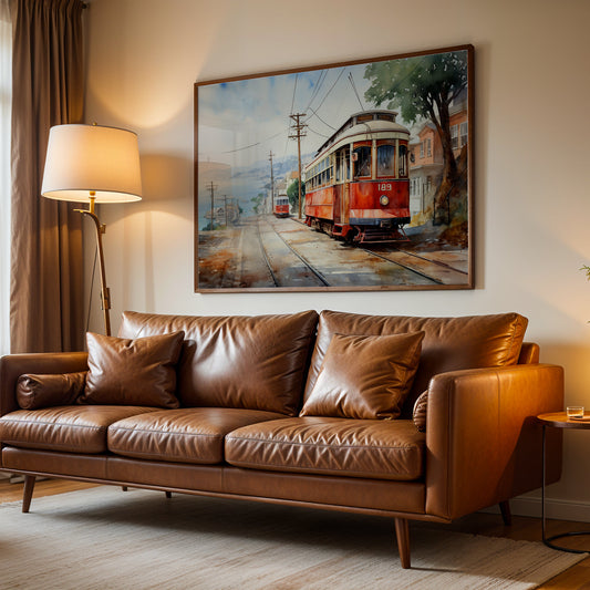 California Artwork in a Lifestyle Setting