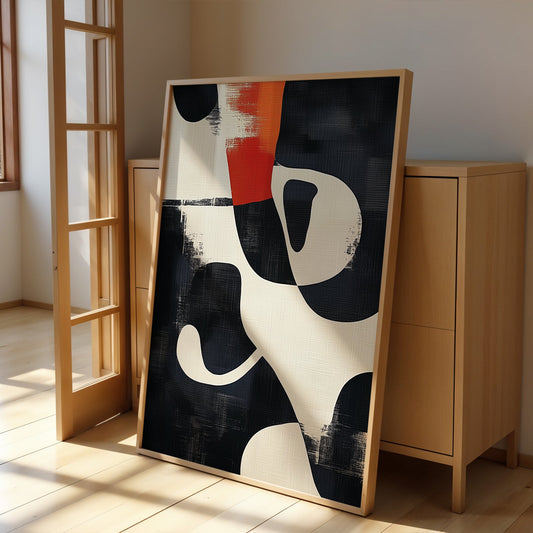 Abstract Painting for Home Urbanic Forms by NYC Abstract