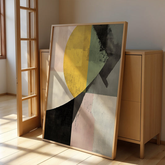 Abstract Painting for Home Veiled Shift by NYC Abstract