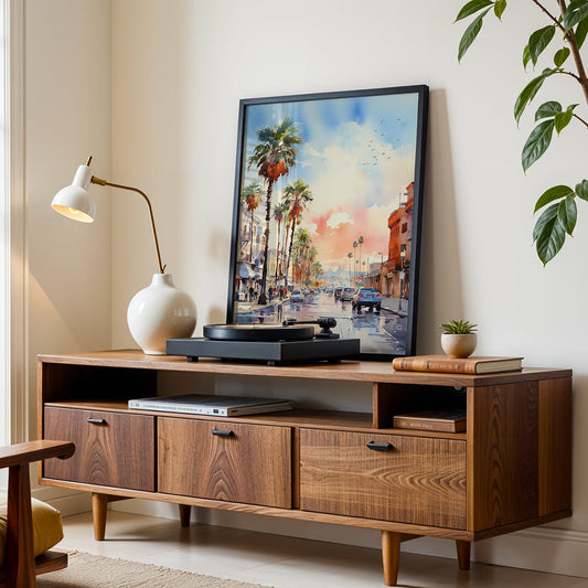 California Artwork in a Lifestyle Setting