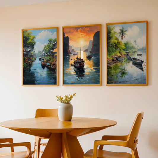 Gallery Wall Painting Set of Three