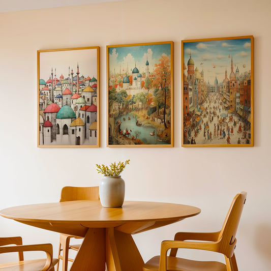 Gallery Wall Painting Set of Three