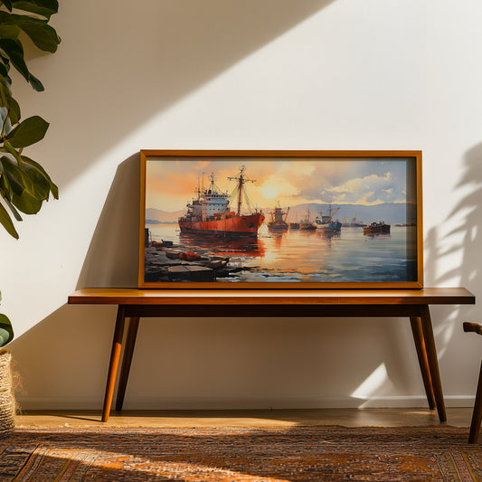 Indian Artwork in a Lifestyle Setting