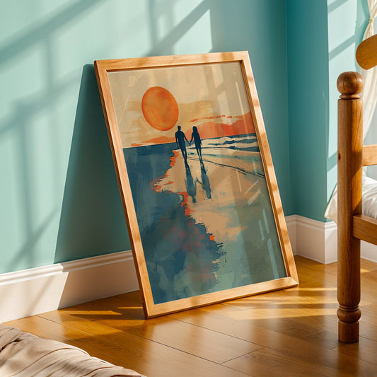 Praha Bohemian Artwork in a Lifestyle Setting