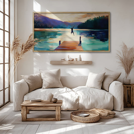 Limited Edition Artwork in a Lifestyle Setting