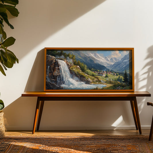 Indian Artwork in a Lifestyle Setting