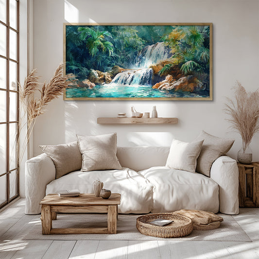 Modern Art in a Lifestyle Setting