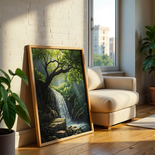 Indian Artwork in a Lifestyle Setting