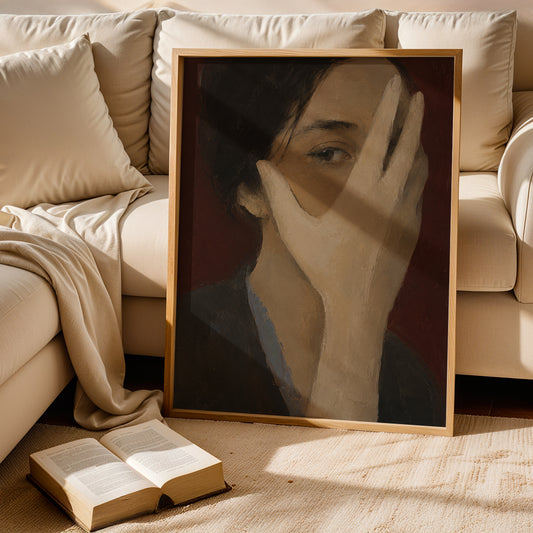 Canvas Art in a Lifestyle Setting