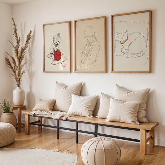 Gallery Wall Painting Set of Three