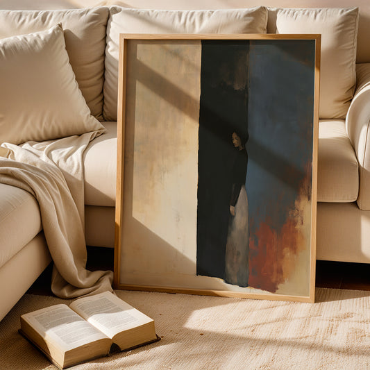 Canvas Art in a Lifestyle Setting
