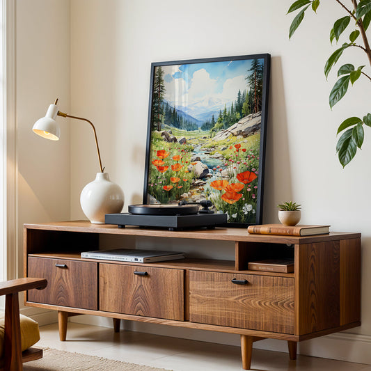 California Artwork in a Lifestyle Setting
