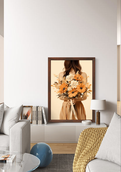 Girl-With-A-Bouquet by Bali Boho