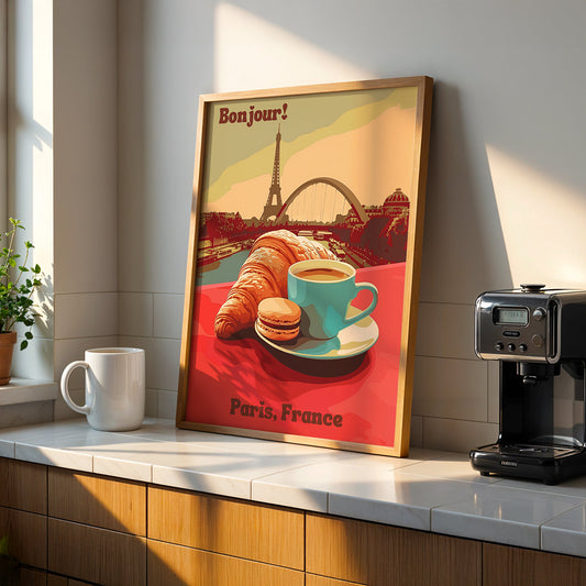 Cafe Artwork in a Lifestyle Setting