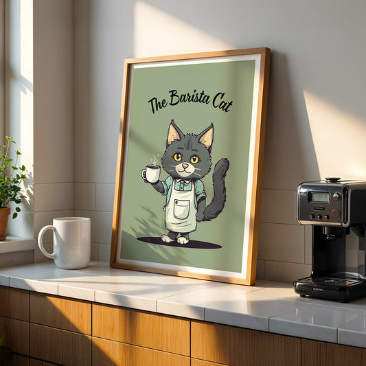 Cafe Artwork in a Lifestyle Setting