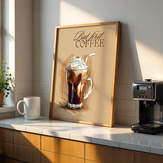 Cafe Artwork in a Lifestyle Setting