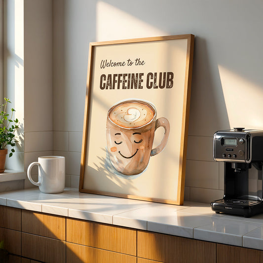 Cafe Artwork in a Lifestyle Setting