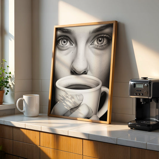 Cafe Artwork in a Lifestyle Setting