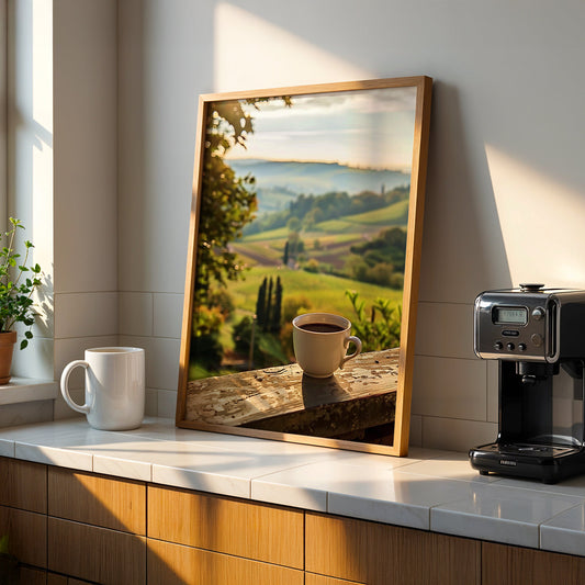 Cafe Artwork in a Lifestyle Setting