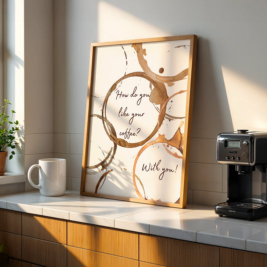 Cafe Artwork in a Lifestyle Setting