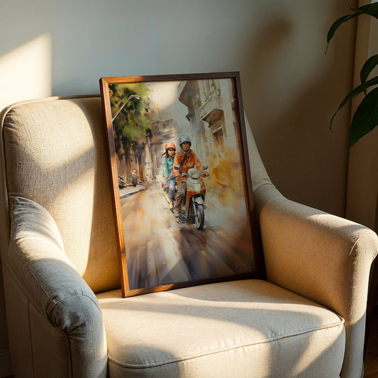 Vietnam Artwork in a Lifestyle Setting