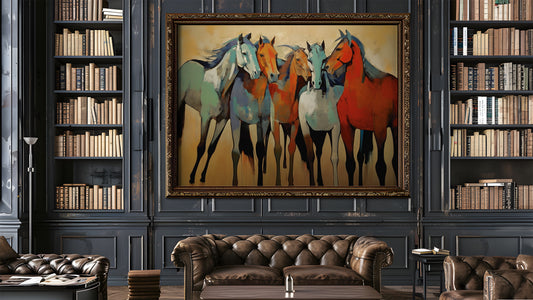 Equine Harmony Exclusive Painting