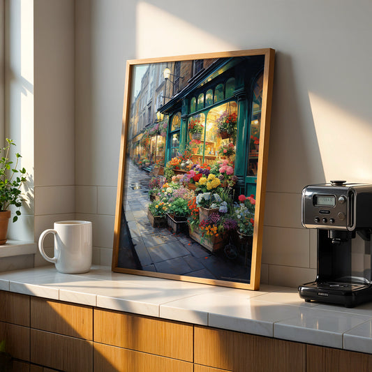 Cafe Artwork in a Lifestyle Setting