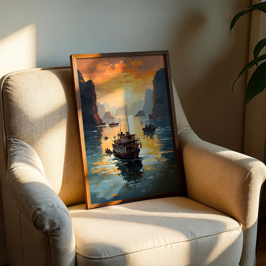 Vietnam Artwork in a Lifestyle Setting