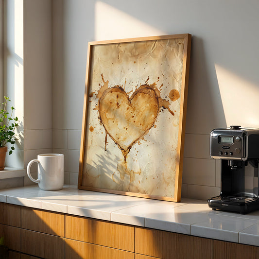 Cafe Artwork in a Lifestyle Setting