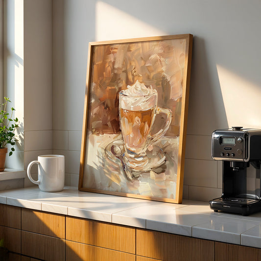 Cafe Artwork in a Lifestyle Setting