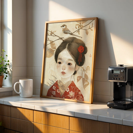 Cafe Artwork in a Lifestyle Setting