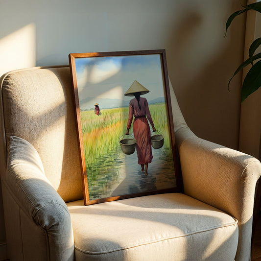 Vietnam Artwork in a Lifestyle Setting