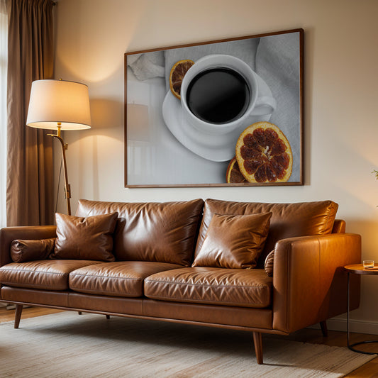 Cafe Artwork in a Lifestyle Setting