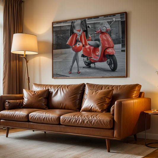 Cafe Artwork in a Lifestyle Setting