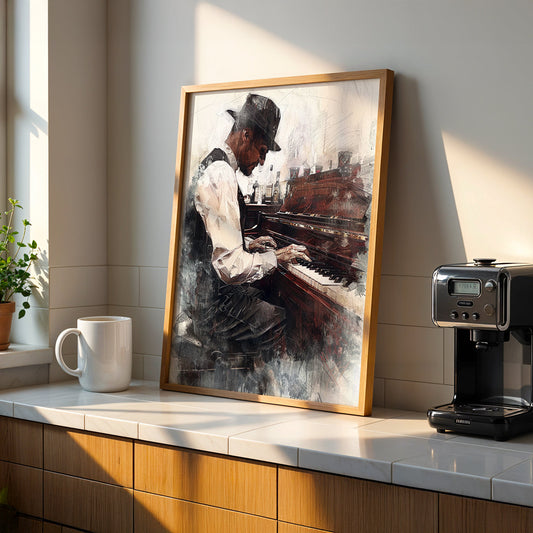 Cafe Artwork in a Lifestyle Setting