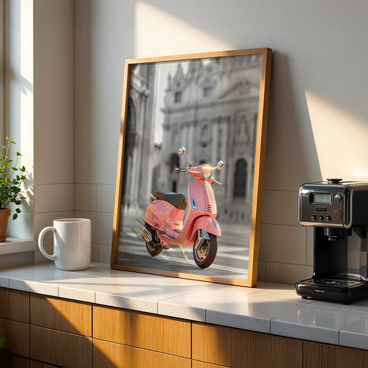 Cafe Artwork in a Lifestyle Setting