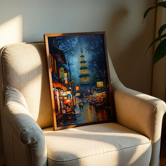 Vietnam Artwork in a Lifestyle Setting