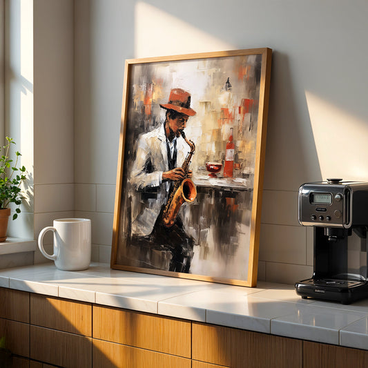 Cafe Artwork in a Lifestyle Setting