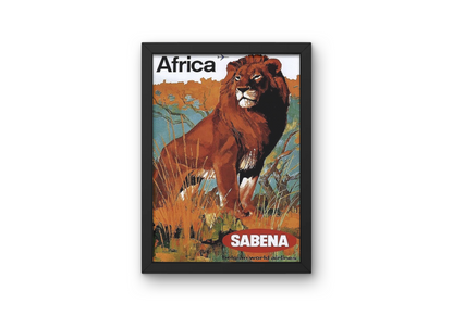 Vintage Sabena Poster