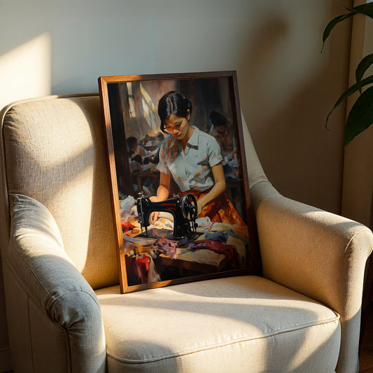 Vietnam Artwork in a Lifestyle Setting