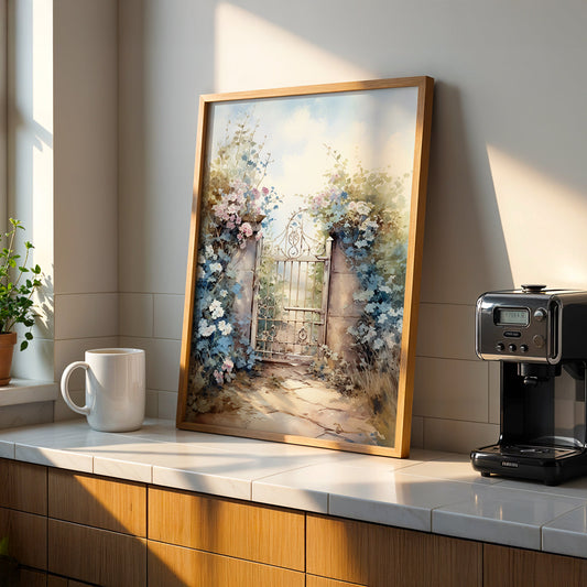 Cafe Artwork in a Lifestyle Setting