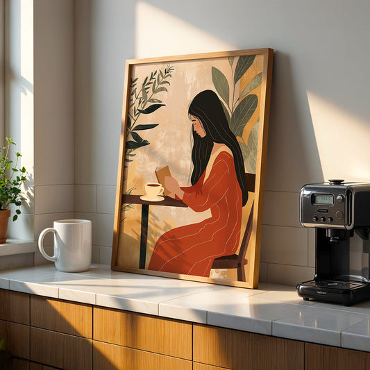 Cafe Artwork in a Lifestyle Setting