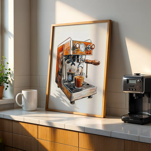 Cafe Artwork in a Lifestyle Setting