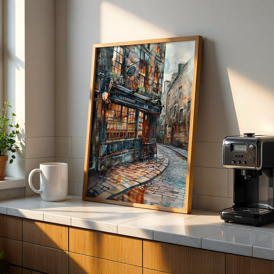 Cafe Artwork in a Lifestyle Setting