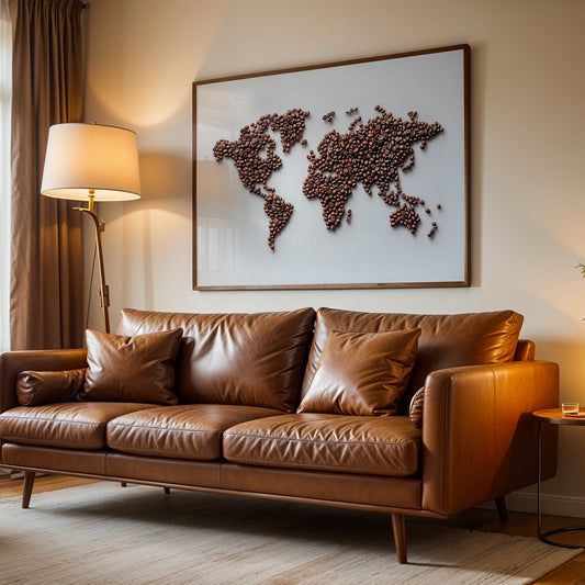 Cafe Artwork in a Lifestyle Setting