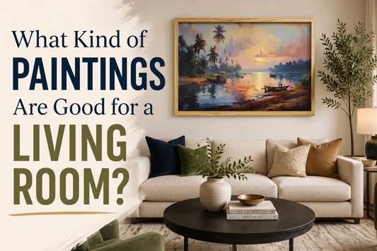 what kind of paintings are good for living room