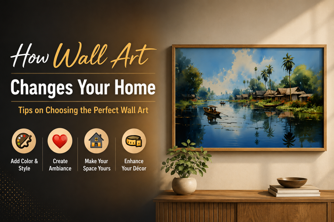 how wall art changes your home